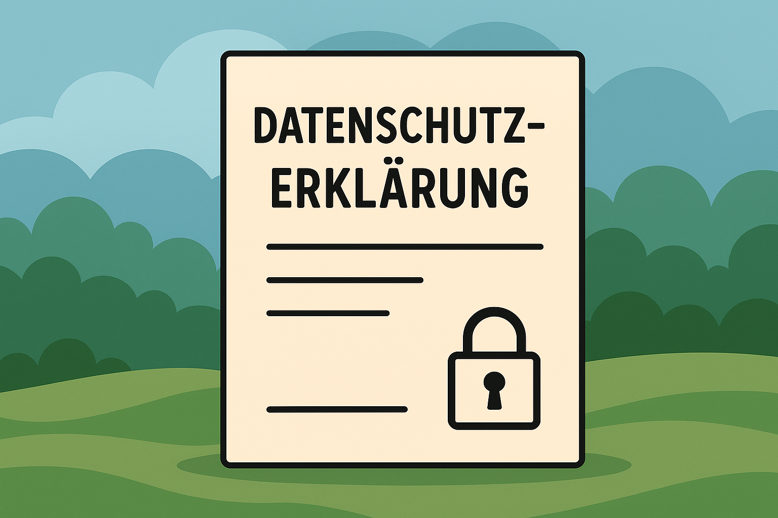 Platzplan des Campingplatzes